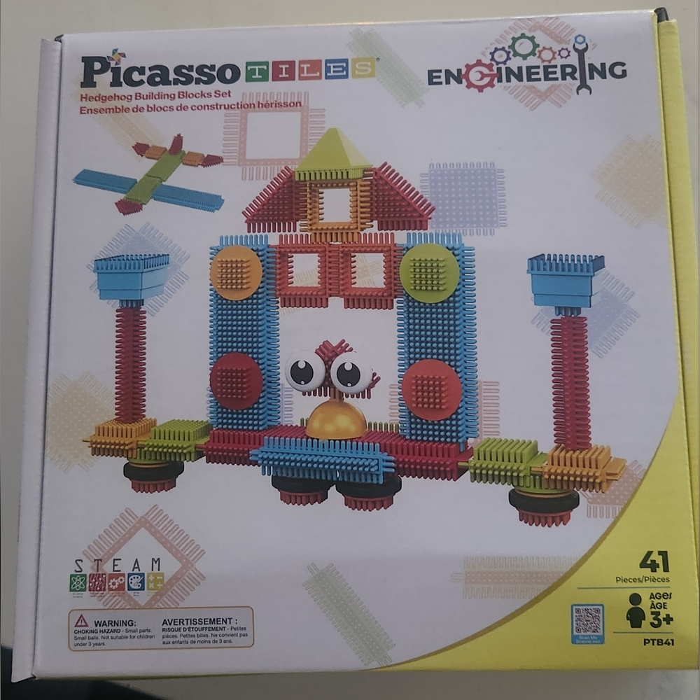 Hedgehog Building Blocks Set - Multicolor